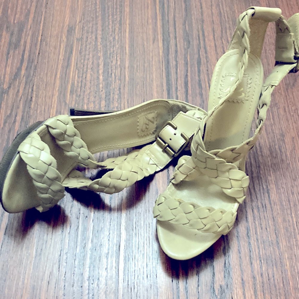 Cream Zara heels